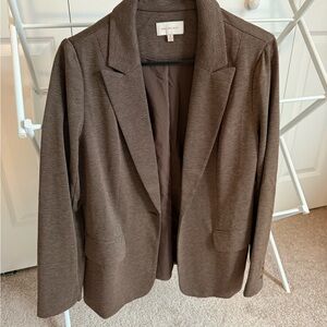 Skies Are Blue Classic Brown Blazer